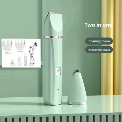 4-in-1 Electric Pet Grooming Kit – Quiet Trimmer, Clippers & Nail Grinder for Dogs & Cats